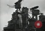 Image of target ships Bikini Atoll Marshall Islands, 1946, second 31 stock footage video 65675075082