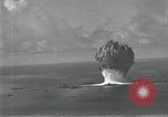 Image of atomic explosion Bikini Atoll Marshall Islands, 1946, second 37 stock footage video 65675075083