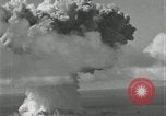 Image of atomic explosion Bikini Atoll Marshall Islands, 1946, second 49 stock footage video 65675075083