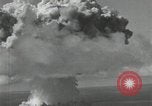 Image of atomic explosion Bikini Atoll Marshall Islands, 1946, second 52 stock footage video 65675075083
