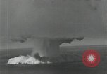 Image of atomic explosion Bikini Atoll Marshall Islands, 1946, second 62 stock footage video 65675075083