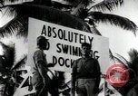 Image of King Juda of Marshall Islands at atomic bomb tests Bikini Atoll Marshall Islands, 1946, second 5 stock footage video 65675075085