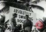 Image of King Juda of Marshall Islands at atomic bomb tests Bikini Atoll Marshall Islands, 1946, second 10 stock footage video 65675075085