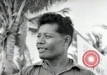 Image of King Juda of Marshall Islands at atomic bomb tests Bikini Atoll Marshall Islands, 1946, second 33 stock footage video 65675075085