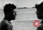 Image of King Juda of Marshall Islands at atomic bomb tests Bikini Atoll Marshall Islands, 1946, second 55 stock footage video 65675075085