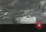 Image of mushroom cloud Bikini Atoll Marshall Islands, 1946, second 18 stock footage video 65675075087