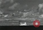Image of mushroom cloud Bikini Atoll Marshall Islands, 1946, second 34 stock footage video 65675075087