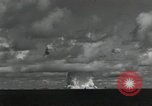 Image of mushroom cloud Bikini Atoll Marshall Islands, 1946, second 36 stock footage video 65675075087