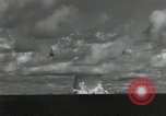 Image of mushroom cloud Bikini Atoll Marshall Islands, 1946, second 38 stock footage video 65675075087