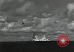 Image of mushroom cloud Bikini Atoll Marshall Islands, 1946, second 39 stock footage video 65675075087