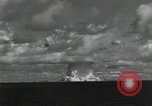 Image of mushroom cloud Bikini Atoll Marshall Islands, 1946, second 40 stock footage video 65675075087