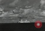 Image of mushroom cloud Bikini Atoll Marshall Islands, 1946, second 42 stock footage video 65675075087