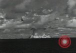 Image of mushroom cloud Bikini Atoll Marshall Islands, 1946, second 43 stock footage video 65675075087