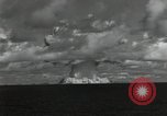 Image of mushroom cloud Bikini Atoll Marshall Islands, 1946, second 46 stock footage video 65675075087