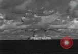 Image of mushroom cloud Bikini Atoll Marshall Islands, 1946, second 47 stock footage video 65675075087