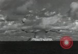 Image of mushroom cloud Bikini Atoll Marshall Islands, 1946, second 49 stock footage video 65675075087