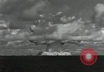 Image of mushroom cloud Bikini Atoll Marshall Islands, 1946, second 50 stock footage video 65675075087