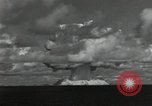 Image of mushroom cloud Bikini Atoll Marshall Islands, 1946, second 54 stock footage video 65675075087