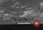 Image of mushroom cloud Bikini Atoll Marshall Islands, 1946, second 55 stock footage video 65675075087