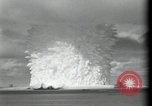 Image of mushroom cloud Bikini Atoll Marshall Islands, 1946, second 23 stock footage video 65675075088