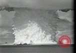 Image of mushroom cloud Bikini Atoll Marshall Islands, 1946, second 24 stock footage video 65675075088