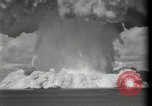 Image of mushroom cloud Bikini Atoll Marshall Islands, 1946, second 32 stock footage video 65675075088