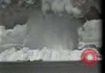 Image of mushroom cloud Bikini Atoll Marshall Islands, 1946, second 34 stock footage video 65675075088