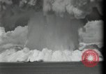 Image of mushroom cloud Bikini Atoll Marshall Islands, 1946, second 35 stock footage video 65675075088