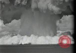 Image of mushroom cloud Bikini Atoll Marshall Islands, 1946, second 36 stock footage video 65675075088