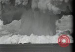 Image of mushroom cloud Bikini Atoll Marshall Islands, 1946, second 37 stock footage video 65675075088
