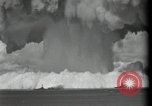Image of mushroom cloud Bikini Atoll Marshall Islands, 1946, second 38 stock footage video 65675075088
