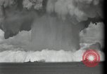 Image of mushroom cloud Bikini Atoll Marshall Islands, 1946, second 39 stock footage video 65675075088