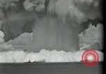 Image of mushroom cloud Bikini Atoll Marshall Islands, 1946, second 41 stock footage video 65675075088