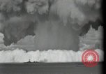 Image of mushroom cloud Bikini Atoll Marshall Islands, 1946, second 44 stock footage video 65675075088