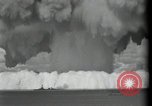 Image of mushroom cloud Bikini Atoll Marshall Islands, 1946, second 45 stock footage video 65675075088