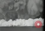 Image of mushroom cloud Bikini Atoll Marshall Islands, 1946, second 55 stock footage video 65675075088