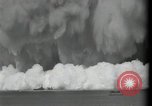 Image of mushroom cloud Bikini Atoll Marshall Islands, 1946, second 56 stock footage video 65675075088