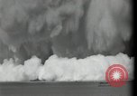 Image of mushroom cloud Bikini Atoll Marshall Islands, 1946, second 58 stock footage video 65675075088