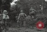 Standbild USA Infanteristen Marigny Frankreich, 1944, aus Sekunde 41 historischem Filmmaterial Videoclip 65675075090