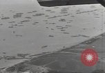 Image of Allied ships with reinforcements and supplies Normandy France, 1944, second 16 stock footage video 65675075096
