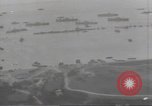 Image of Allied ships with reinforcements and supplies Normandy France, 1944, second 23 stock footage video 65675075096