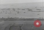 Image of Allied ships with reinforcements and supplies Normandy France, 1944, second 32 stock footage video 65675075096