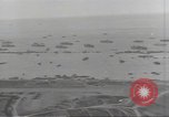 Image of Allied ships with reinforcements and supplies Normandy France, 1944, second 43 stock footage video 65675075096