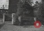 Image of bombed-out buildings Caen France, 1944, second 7 stock footage video 65675075099