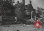Image of bombed-out buildings Caen France, 1944, second 10 stock footage video 65675075099