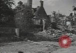 Image of bombed-out buildings Caen France, 1944, second 11 stock footage video 65675075099