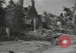 Image of bombed-out buildings Caen France, 1944, second 12 stock footage video 65675075099