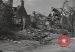 Image of bombed-out buildings Caen France, 1944, second 13 stock footage video 65675075099