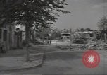 Image of bombed-out buildings Caen France, 1944, second 31 stock footage video 65675075099