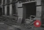Image of bombed-out buildings Caen France, 1944, second 35 stock footage video 65675075099